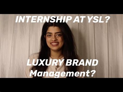 ysl internship 2017|ysl application.